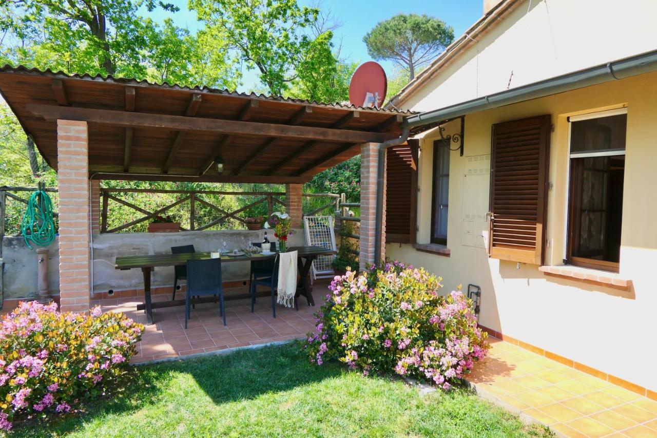 Chalet Elena In Montescudaio, Ground Floor With Fenced Garden Exterior photo